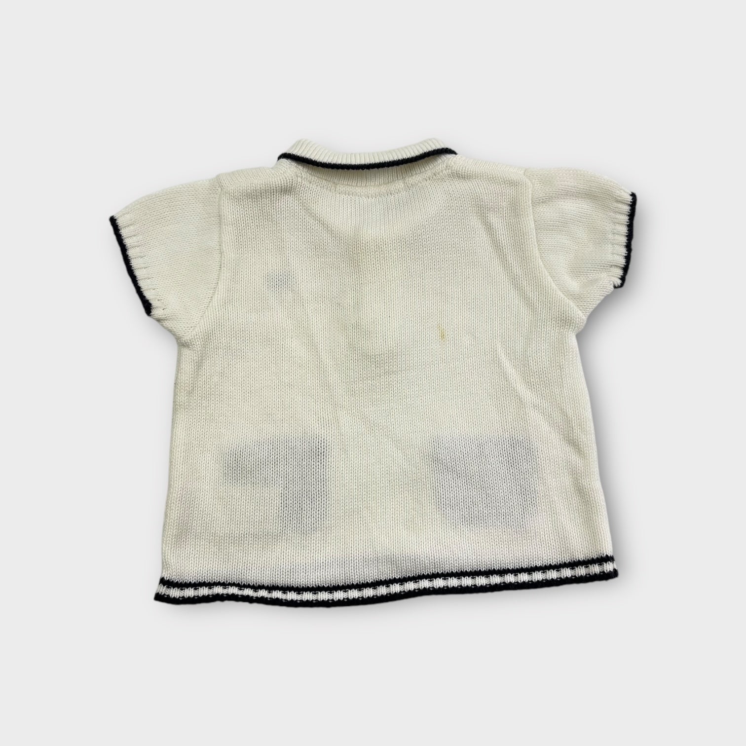 Magdalena Esposito Knitted Polo Top, Size 00