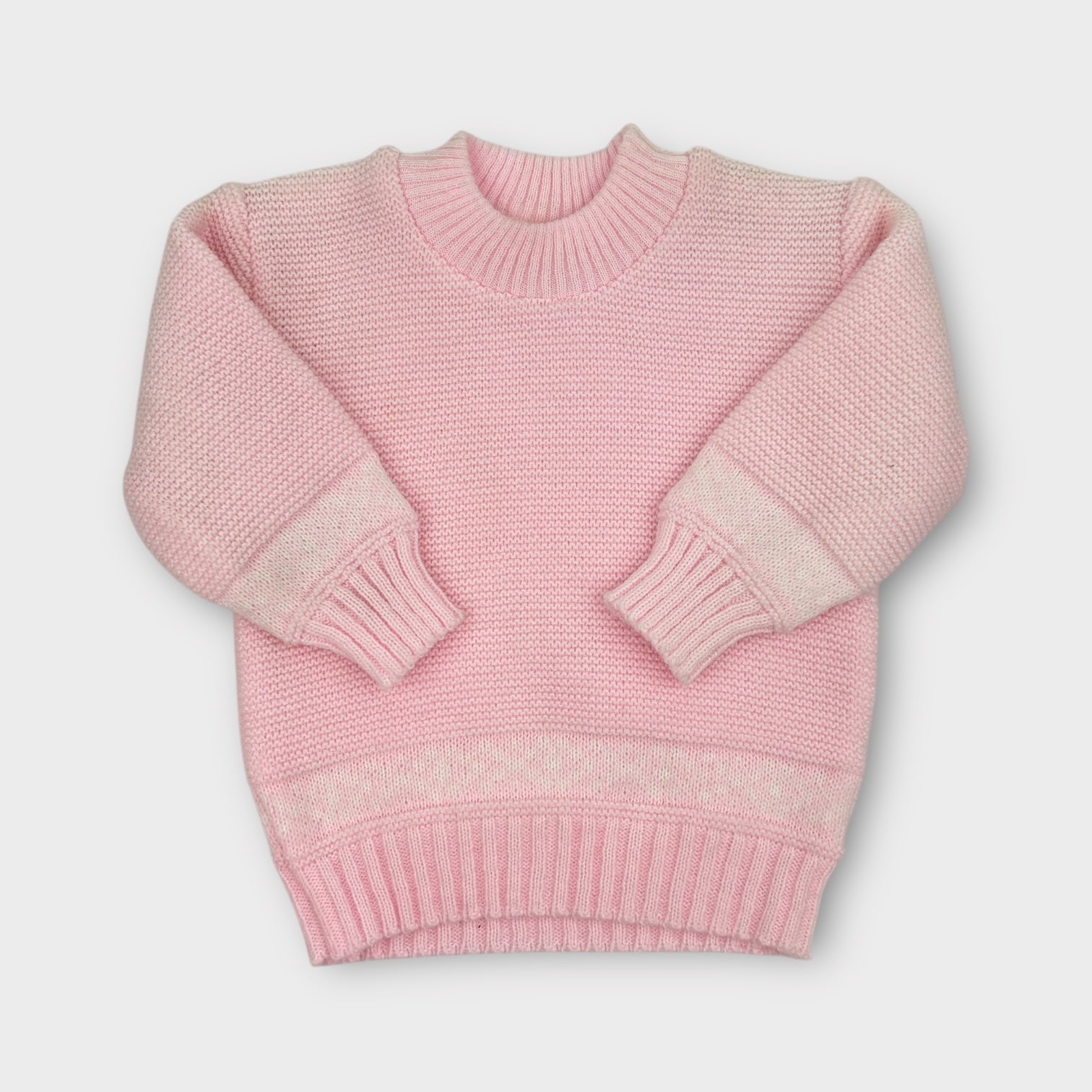Vintage Pink Knit Set, Size 0