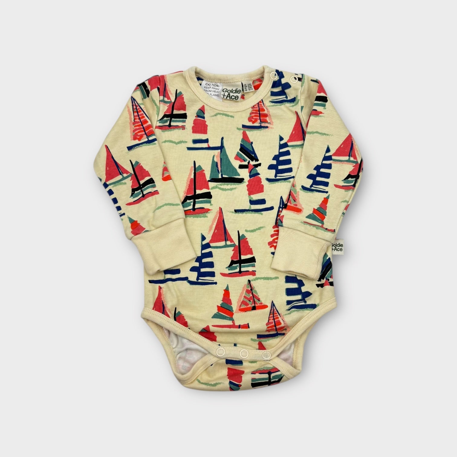 Goldie + Ace Long Sleeve Bodysuit, Size 00