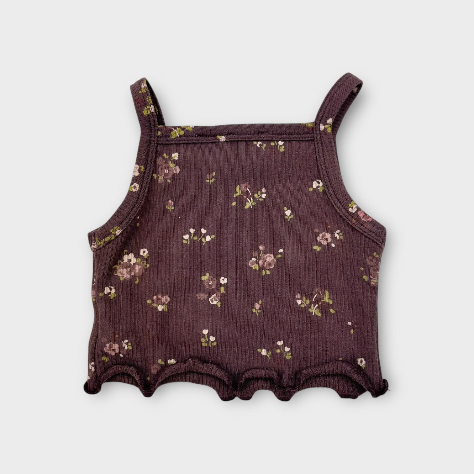 Jamie Kay Purple Floral Singlet, Size 0