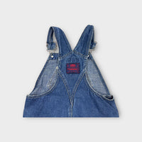 Vintage Route 66 Denim Overalls, Size 7