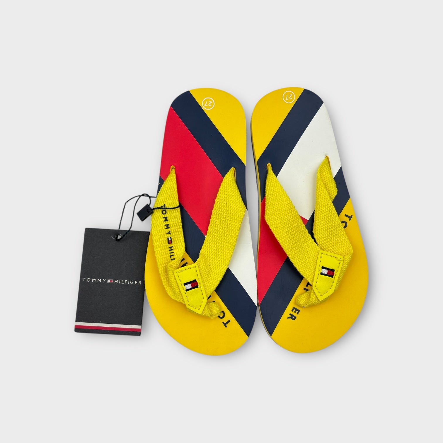Tommy Hilfiger Flag Print Flip Flops, Size EU 27