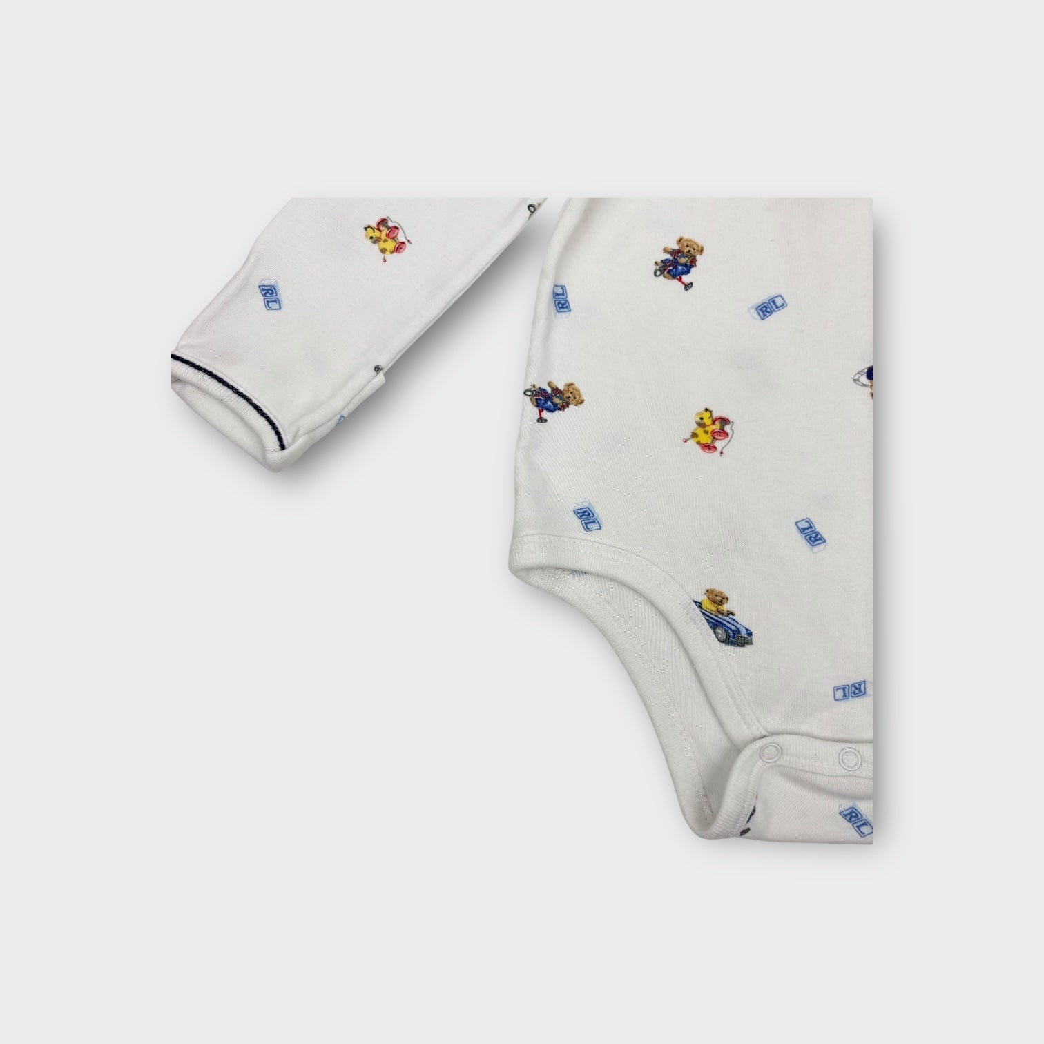 Ralph Lauren Polo Teddy Bodysuit, Size 0