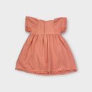 Chloe Peach Lace Dress, Size 3
