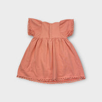 Chloe Peach Lace Dress, Size 3
