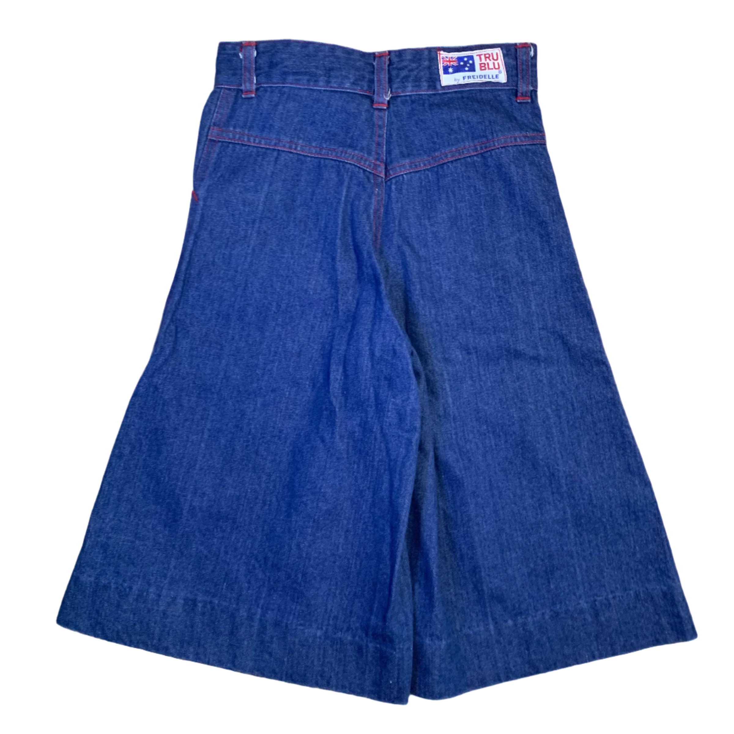 Tru Blu Denim Culottes, Size 8