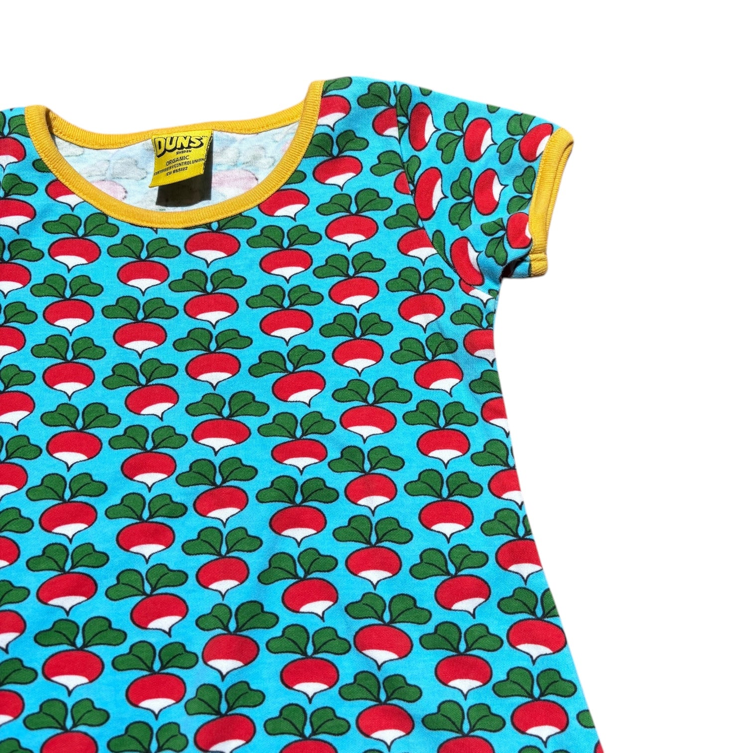 Duns Sweden Radish Print Dress, Size 18-24m