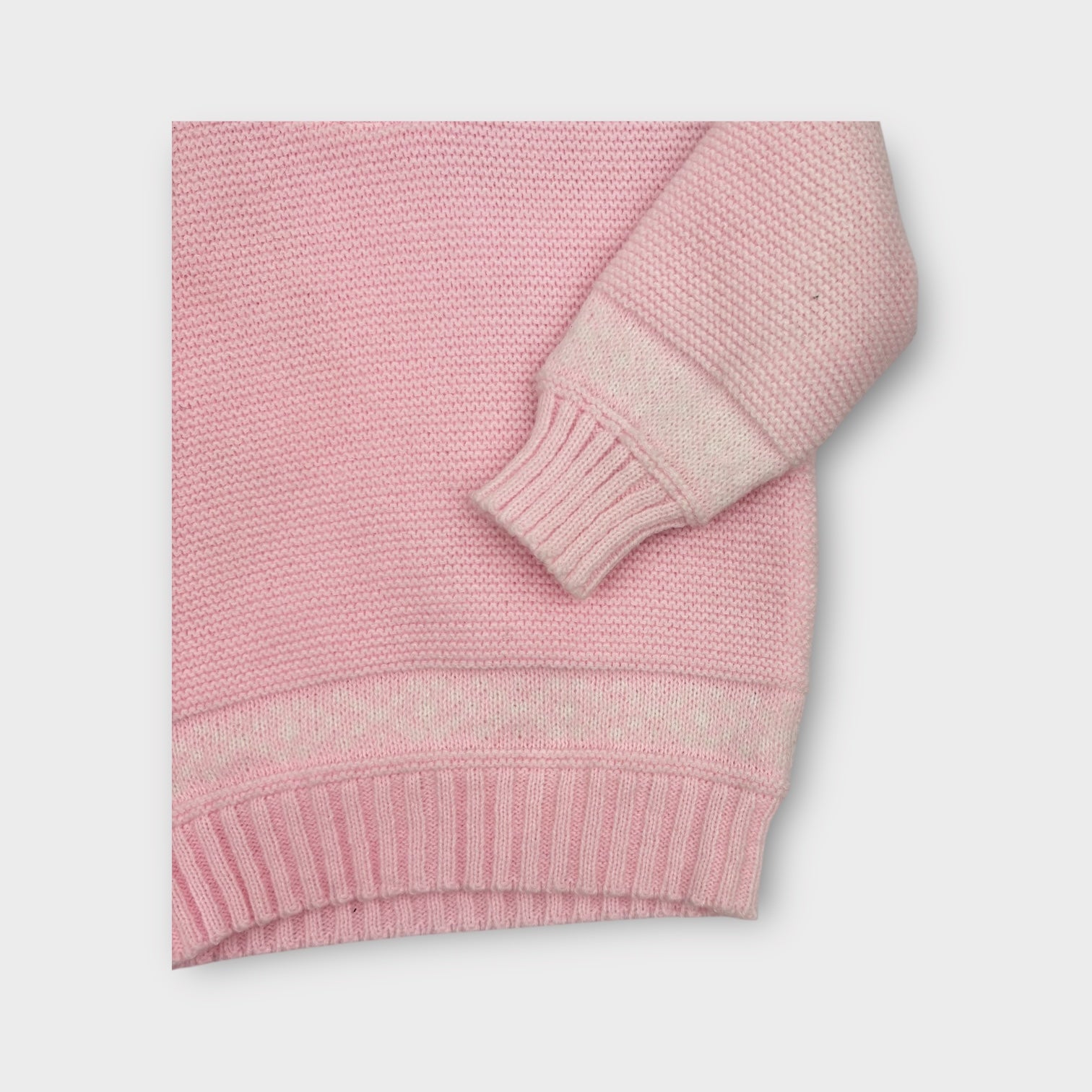 Vintage Pink Knit Set, Size 0