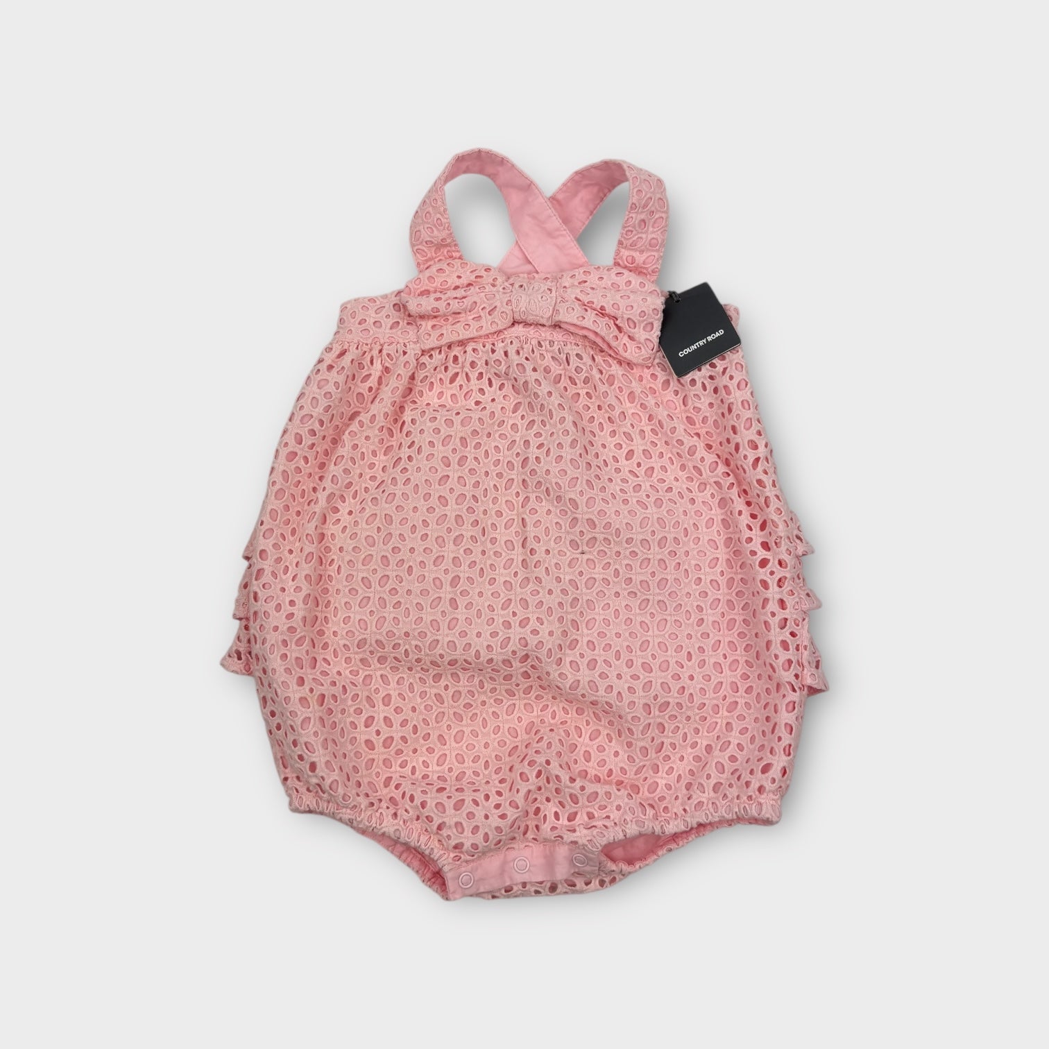 Country Road Lace Ruffle Romper, Size 18-24 Months