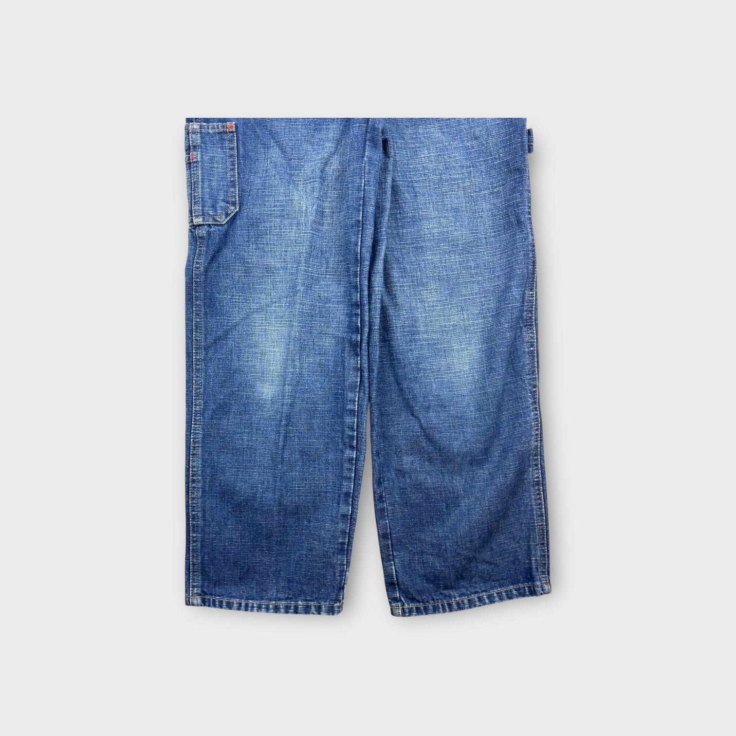 Vintage Route 66 Denim Overalls, Size 7