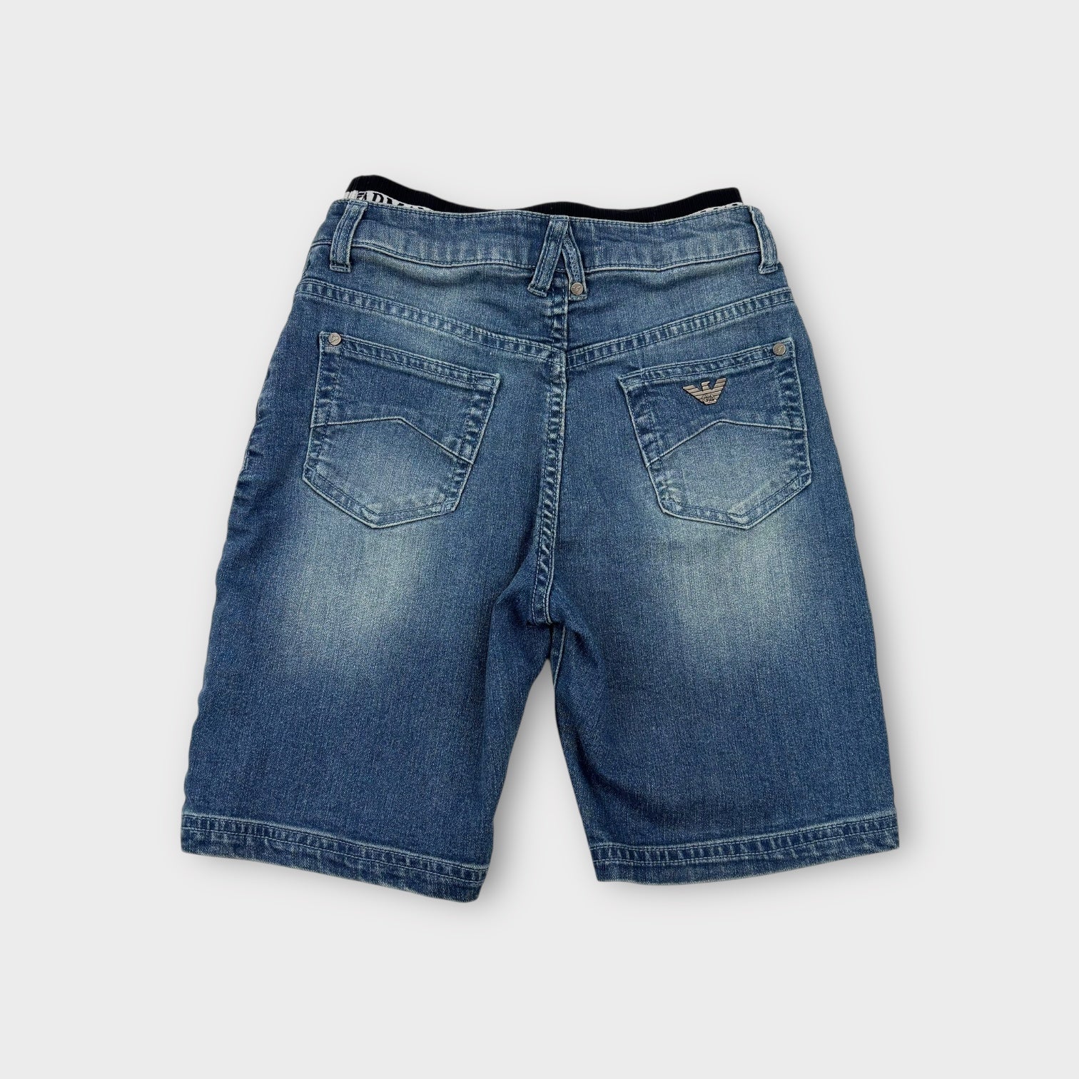 Emporio Armani Denim Shorts, Size 6