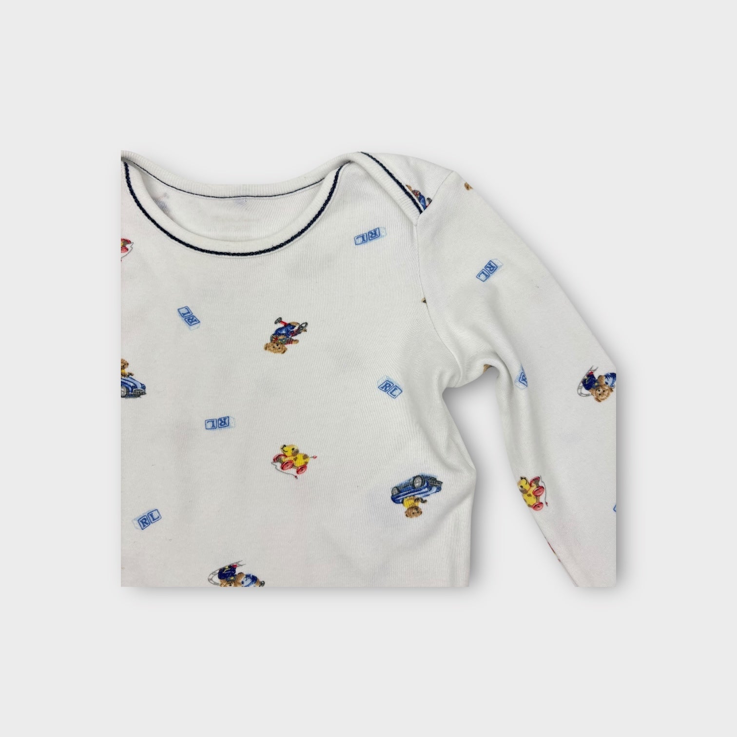 Ralph Lauren Polo Teddy Bodysuit, Size 0