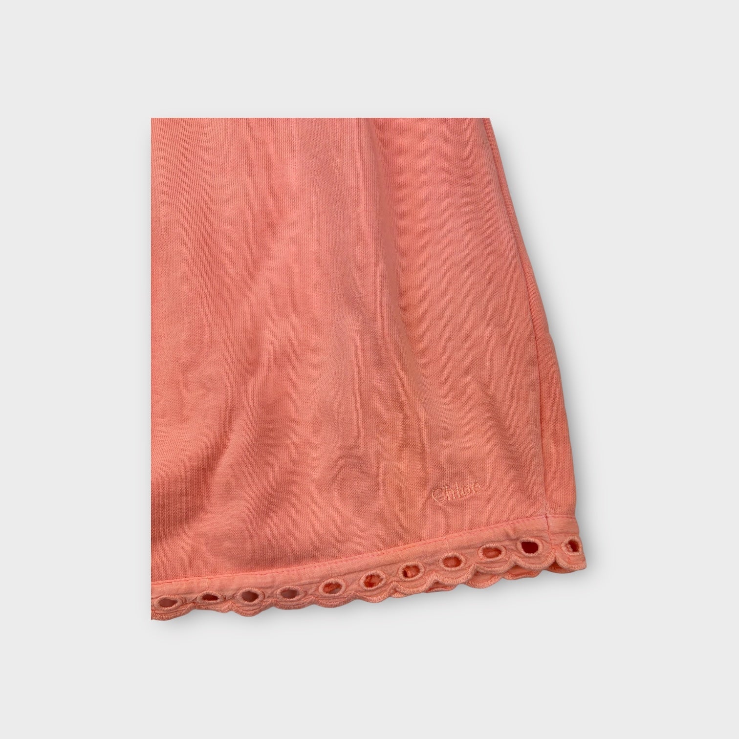 Chloe Peach Lace Dress, Size 3