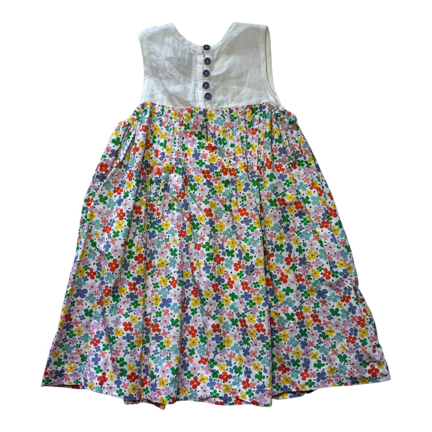 Peggy Bright Flower Print Dress, Size 2