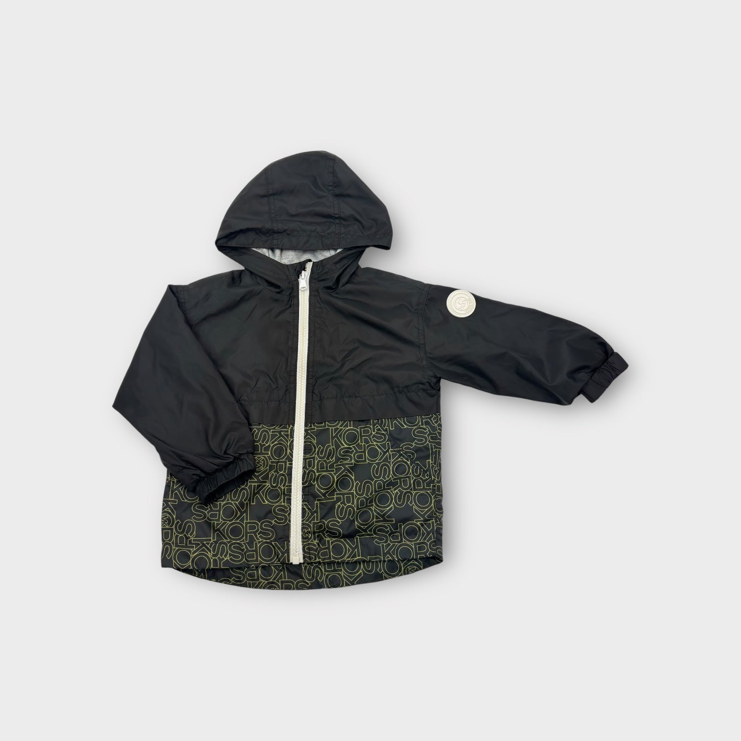 Michael Kors Logo Spray Jacket, Size 2