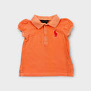 Ralph Lauren Orange Polo Shirt, Size 0