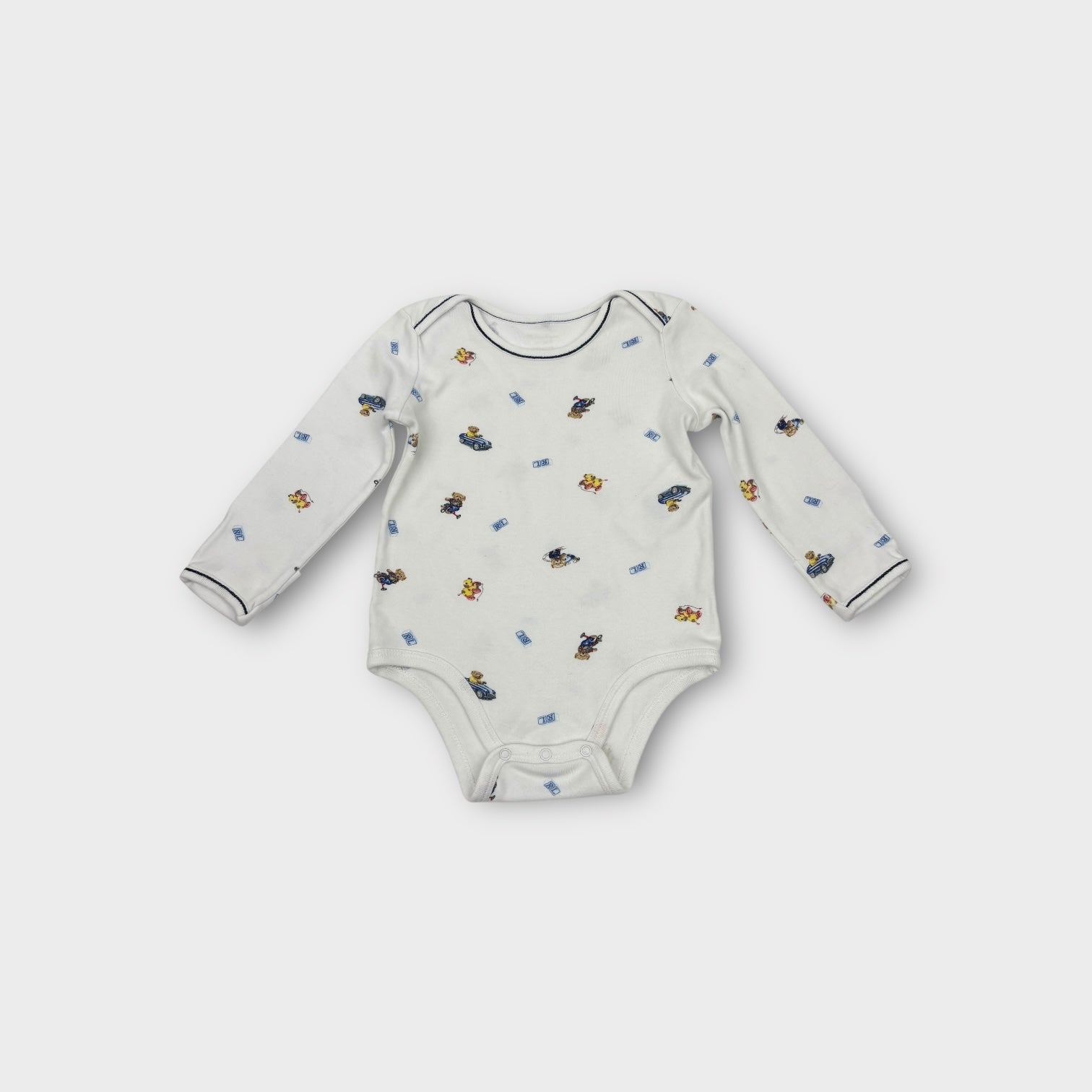 Ralph Lauren Polo Teddy Bodysuit, Size 0