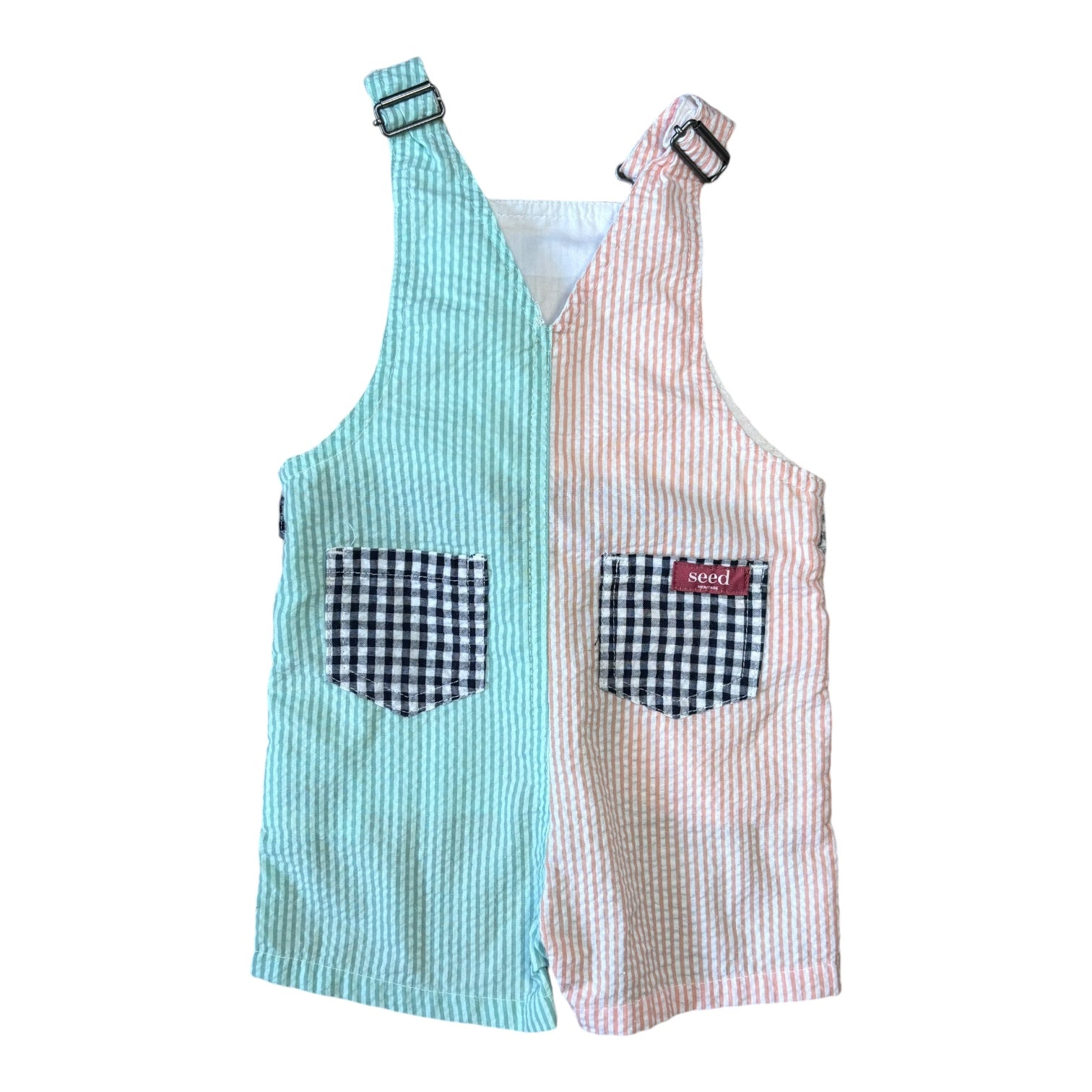 Seed Patchwork Shortalls, Size 00