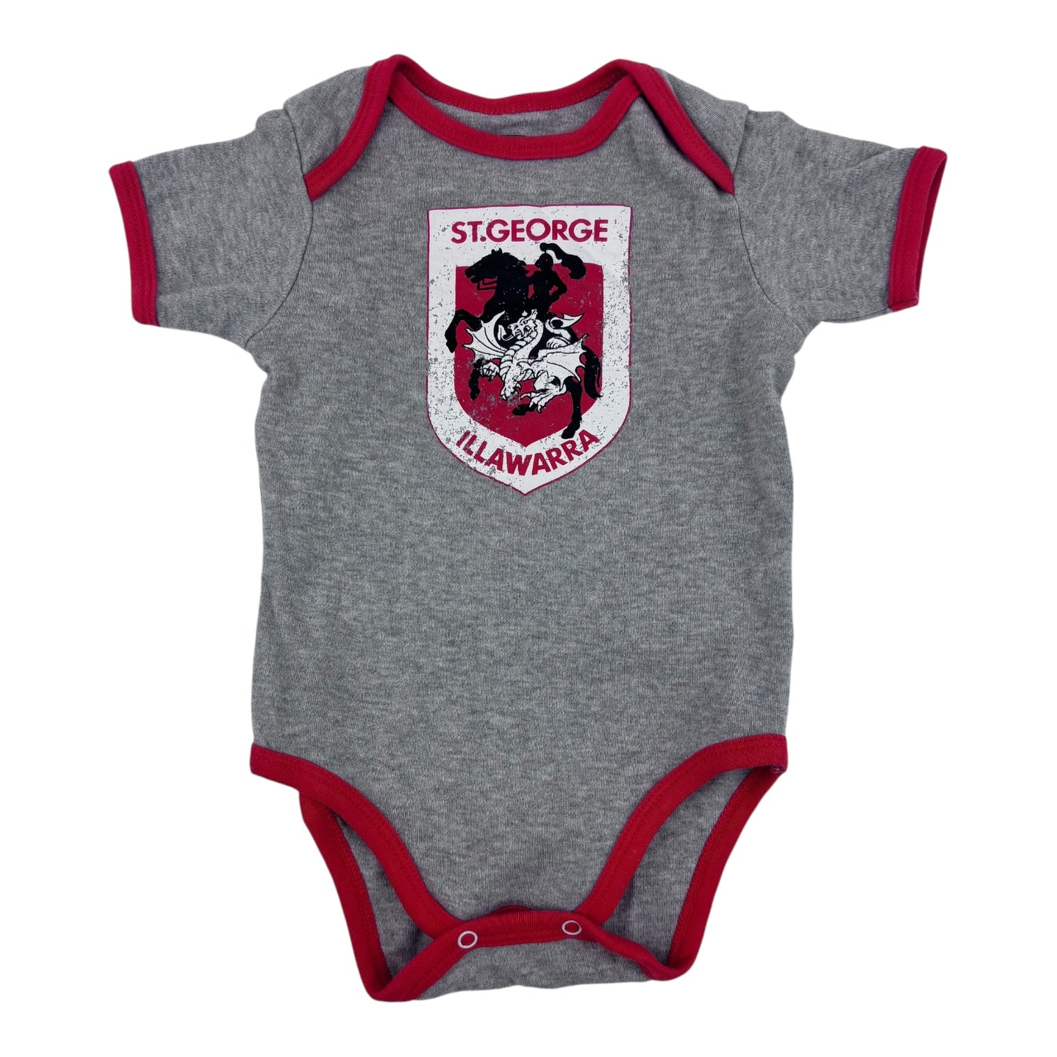 NRL St. George Dragons Bodysuit Bundle, Size 0