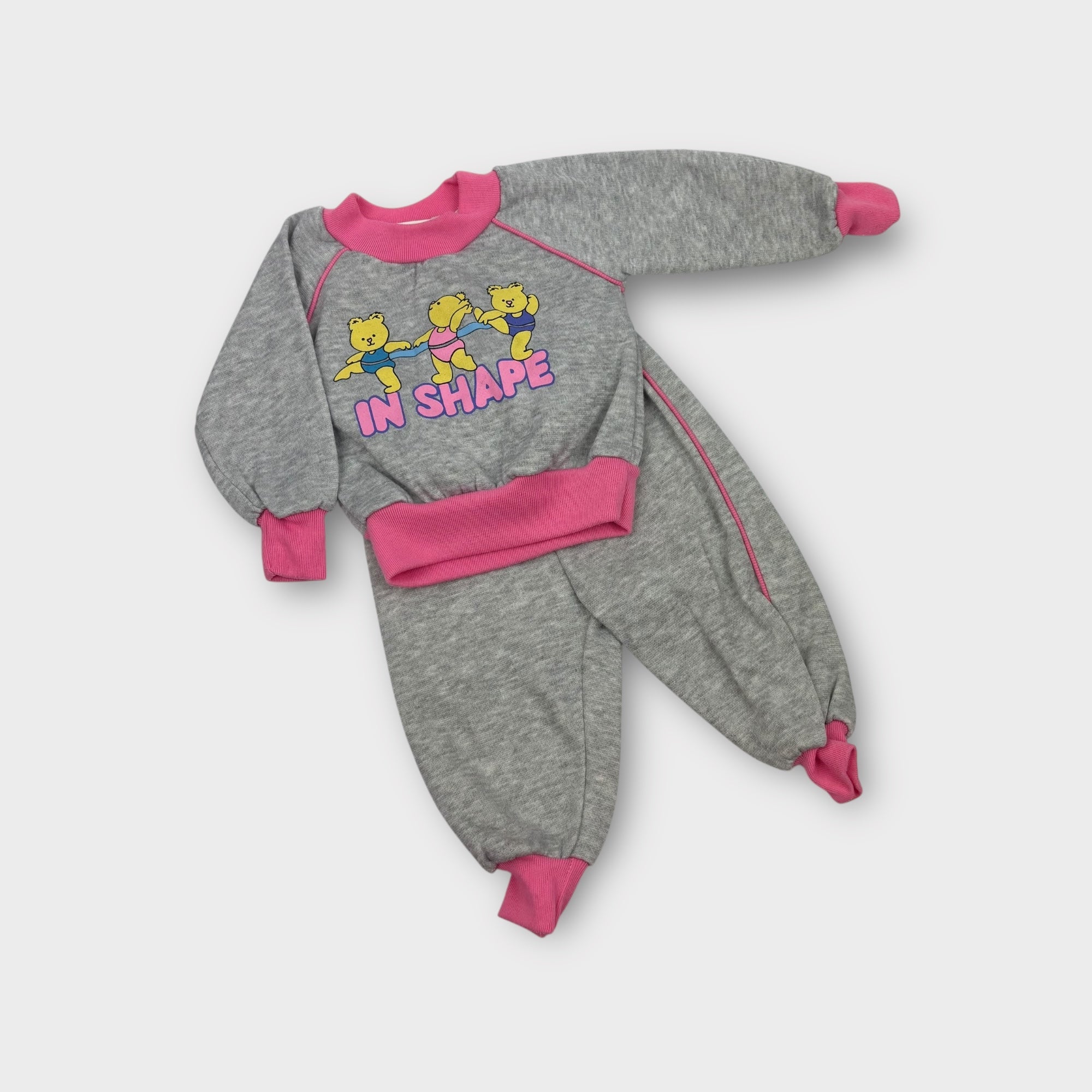 Vintage Fun Size Sweatsuit Set, Size 1