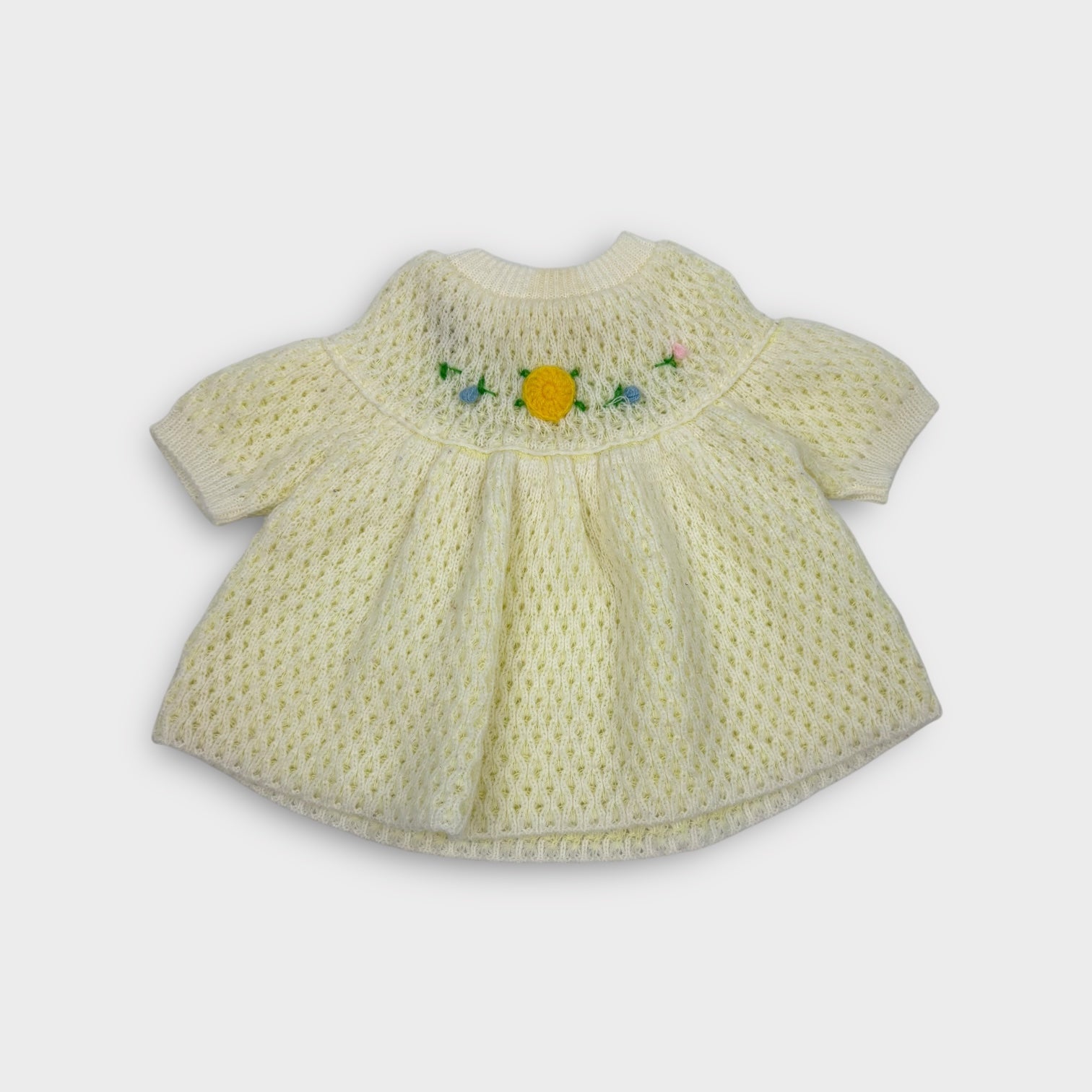 Vintage Crochet Matching Set, Size 0