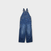 Vintage Route 66 Denim Overalls, Size 7