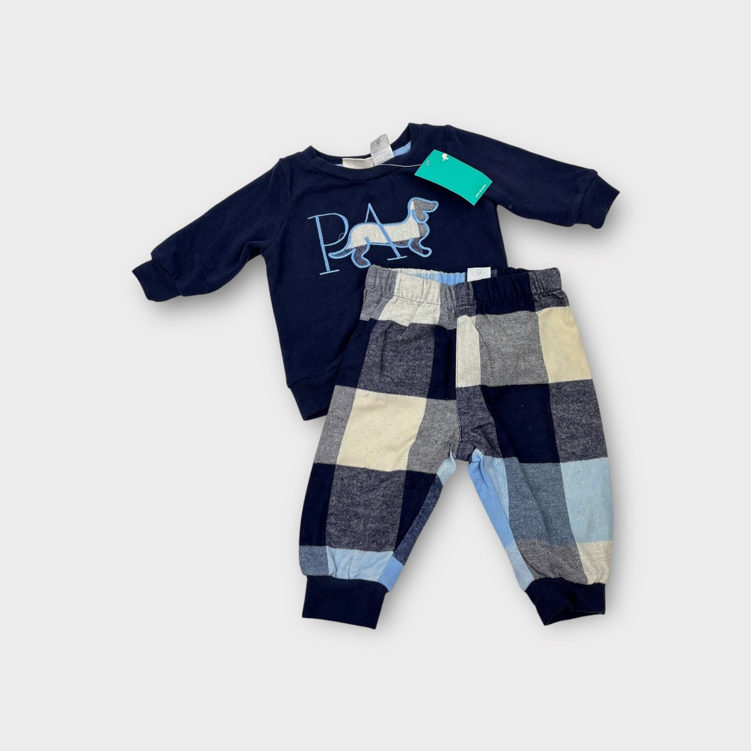 Peter Alexander Flannel Sleep Set, Size 0