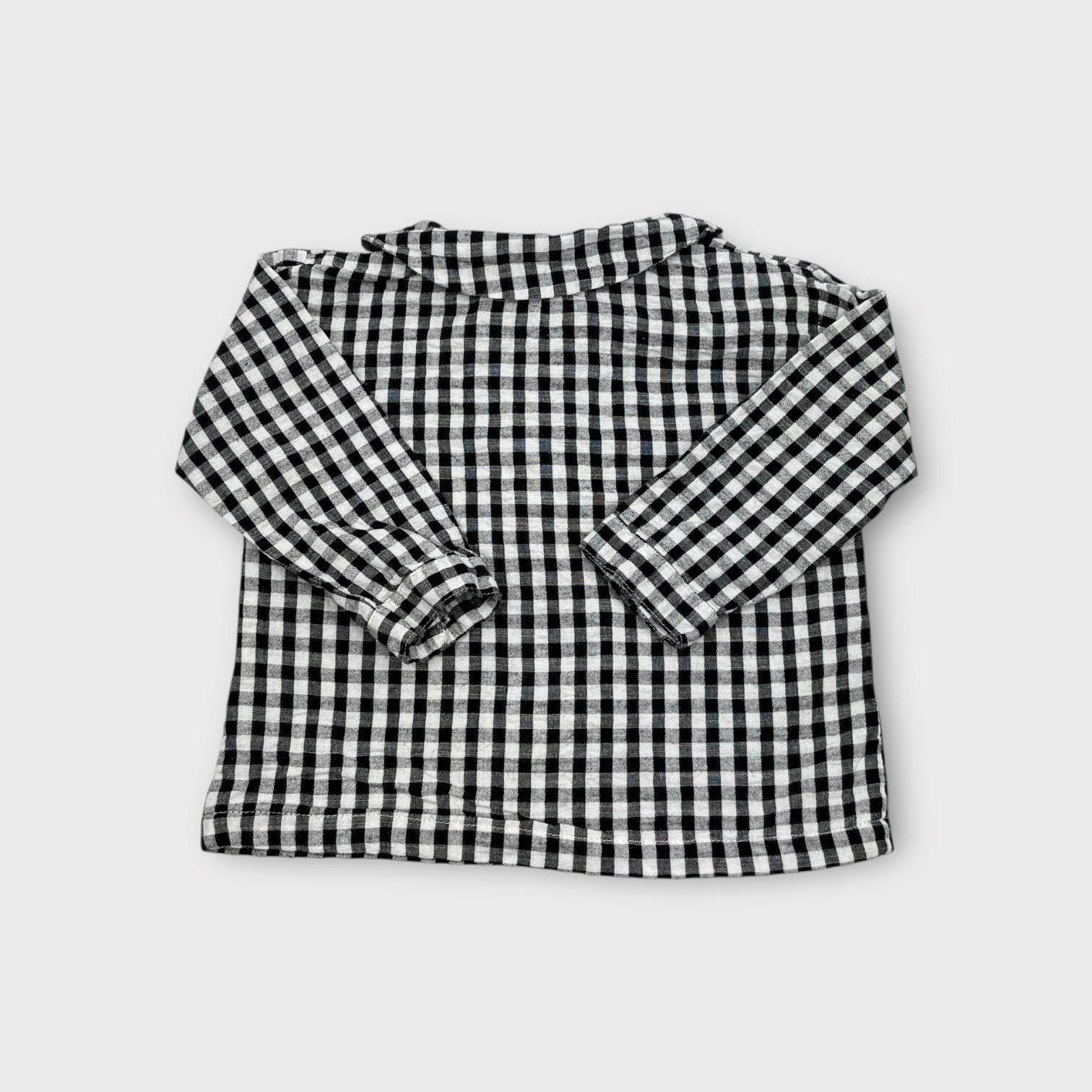 Sukoo Gingham Shirt, Size 0