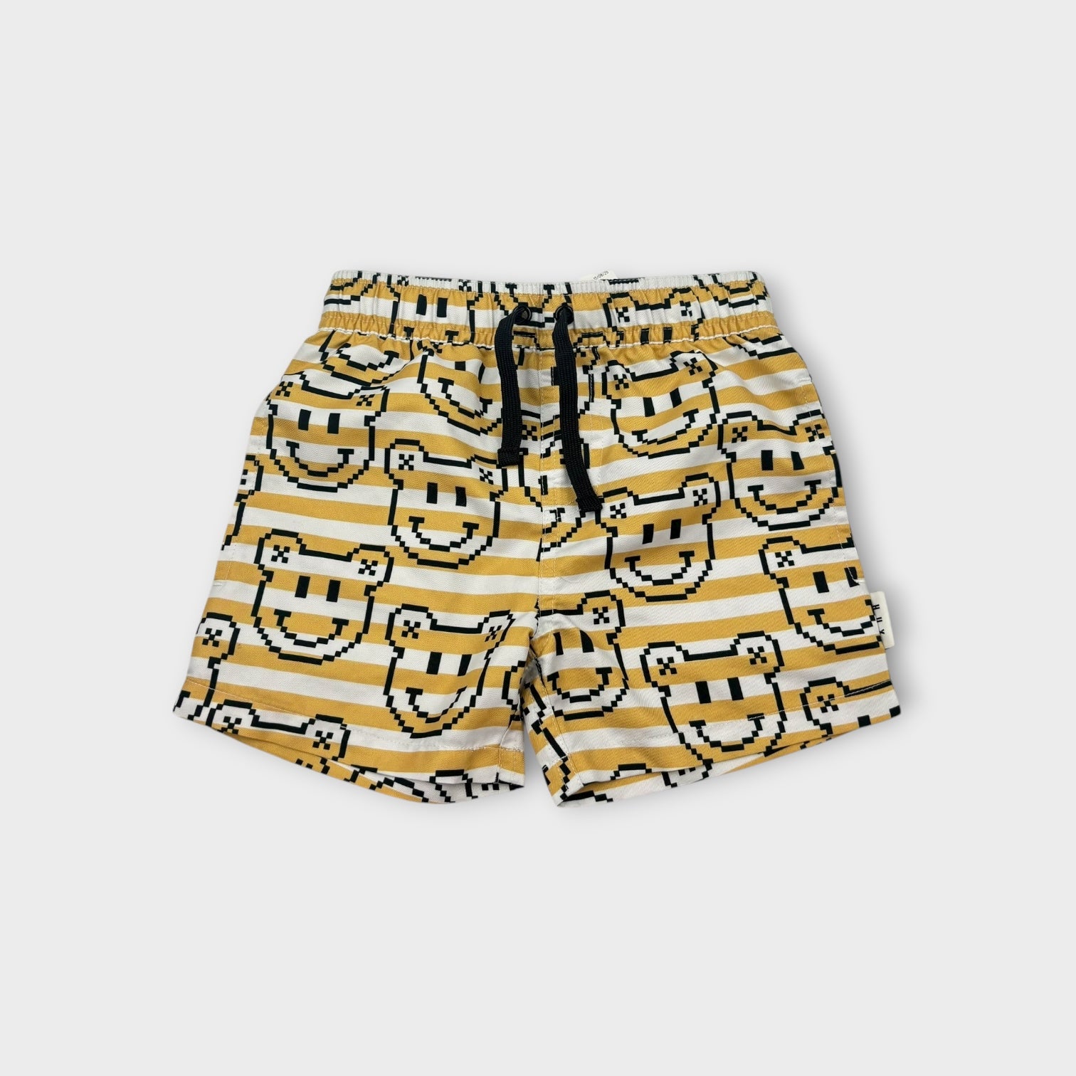Hux Smiley Swim Shorts, Size 4