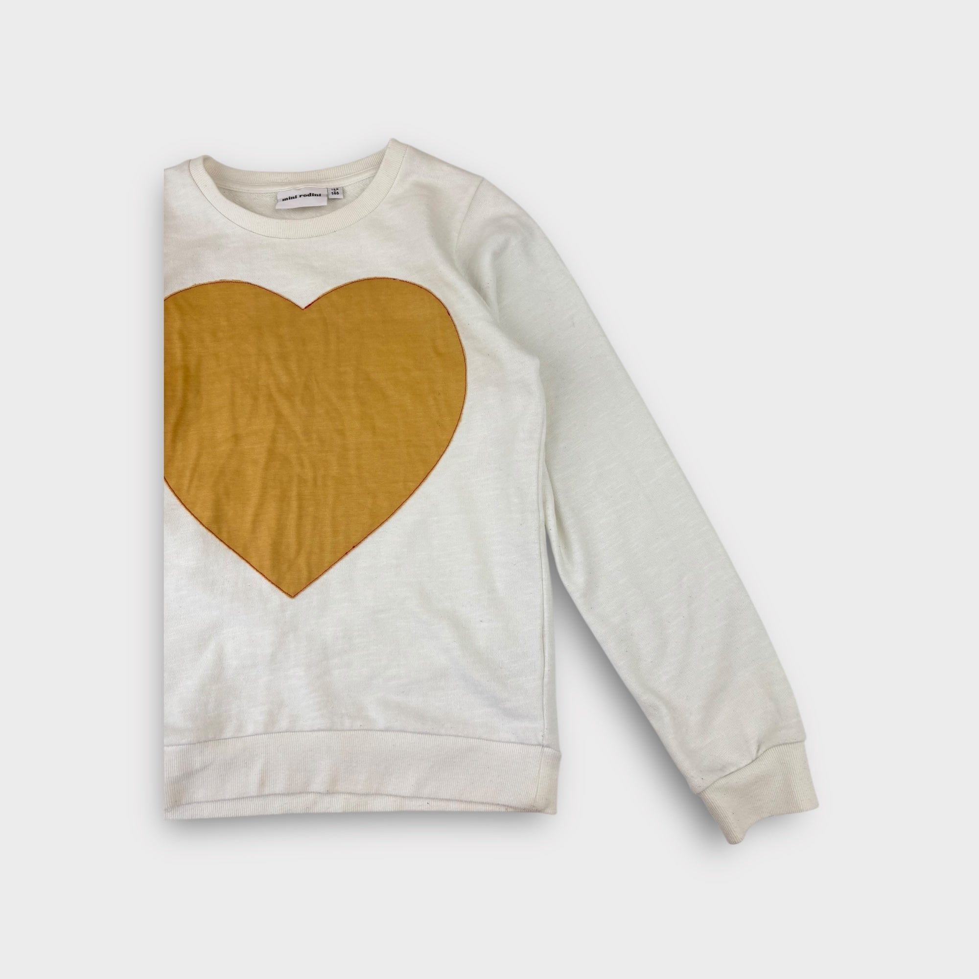 Mini Rodini Heart Jumper, Size 8
