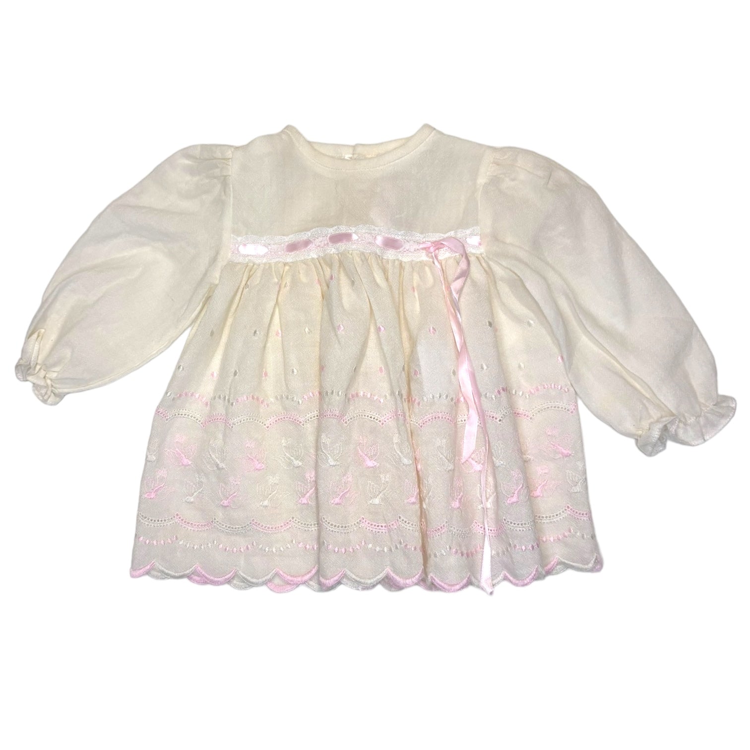 Vintage Wool Dress, Size 000