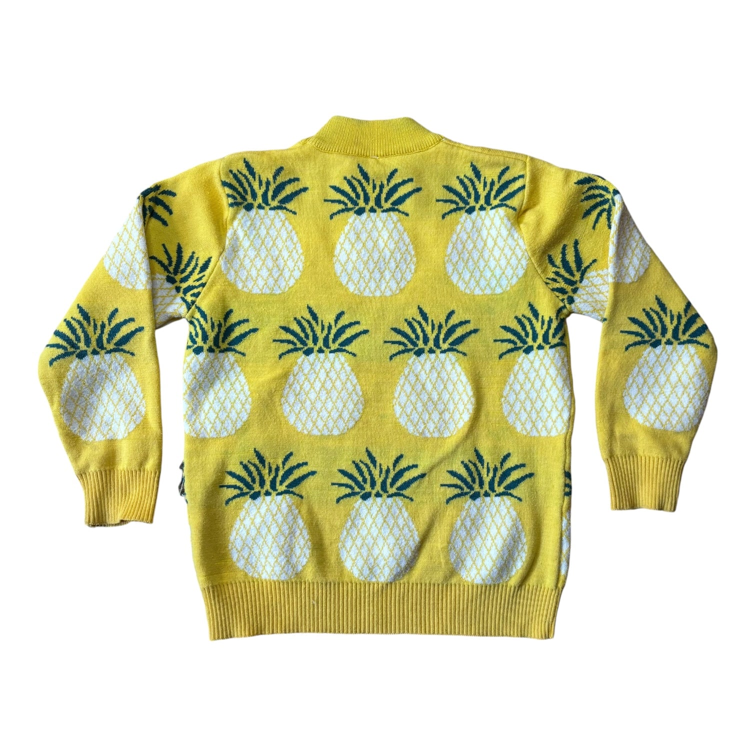 Pineapple Print Jumper, Size 9-10