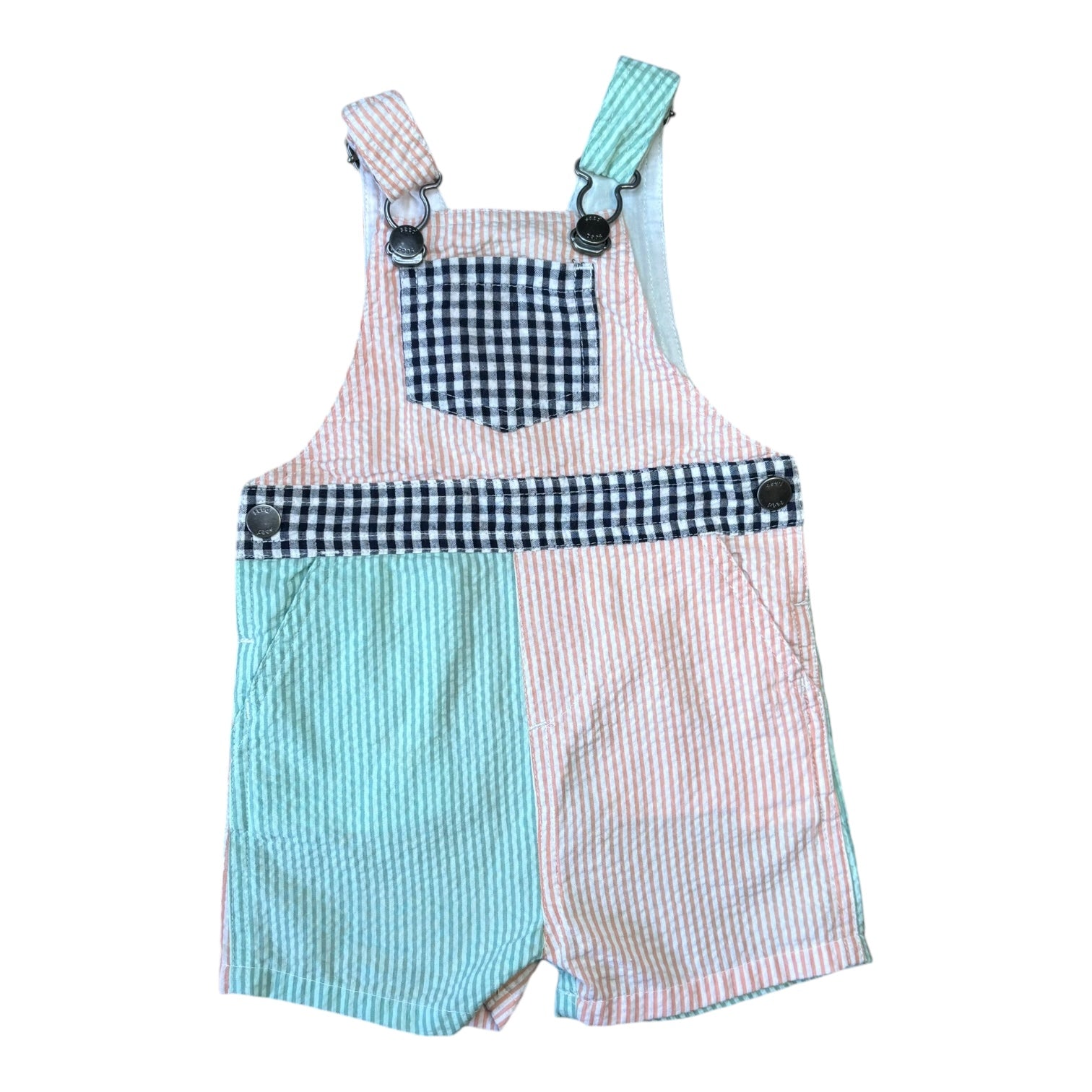 Seed Patchwork Shortalls, Size 00
