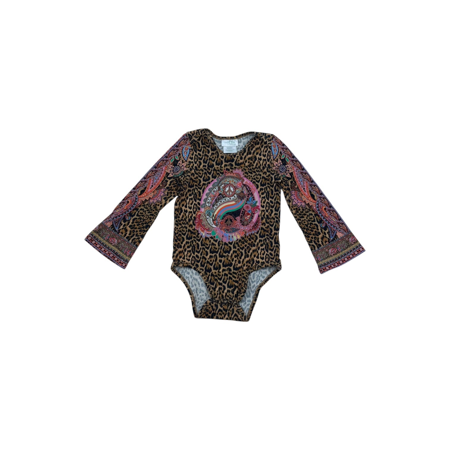 Milla by Camilla Leopard Print Bodysuit, Size 18-24m