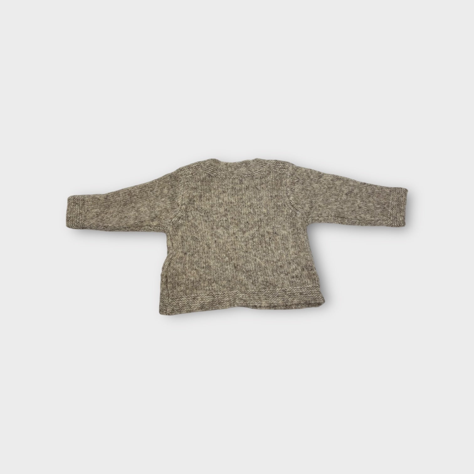 Bout Chou Knitted Bear Jumper, Size 000