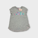 Peter Alexander Grey Ruffle Sleep Set, Size 8