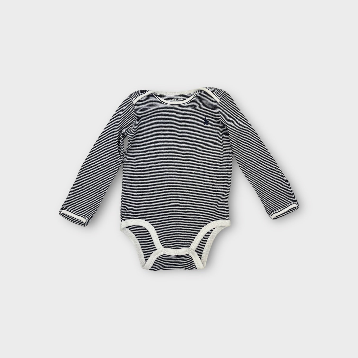 Ralph Lauren Stripe Bodysuit, Size 0