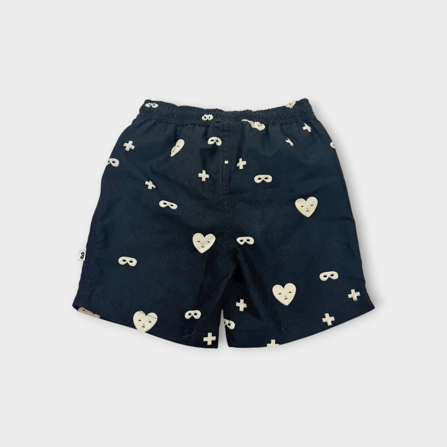 Beau Loves Printed Swim Shorts, Size 2-3