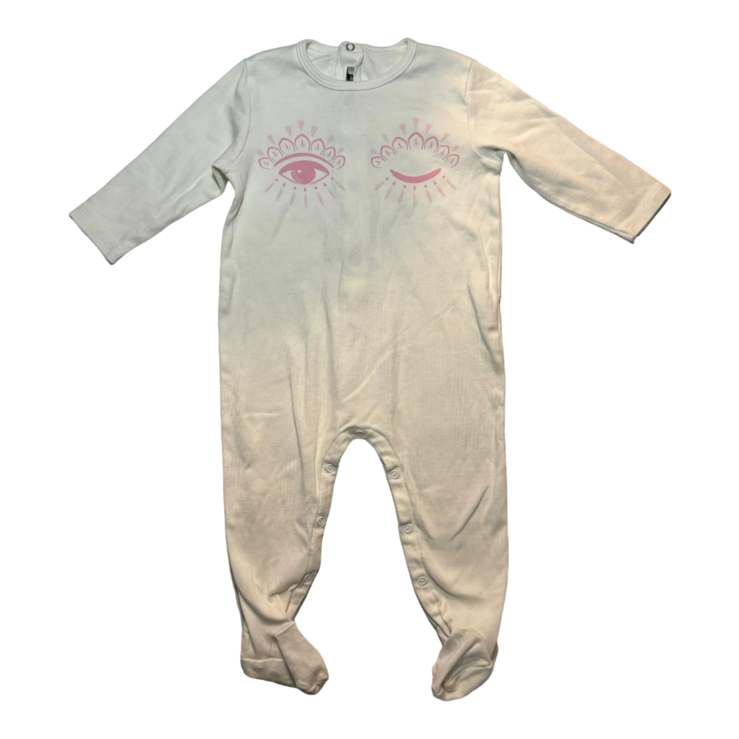 Kenzo Kids Eye Onesie, Size 0