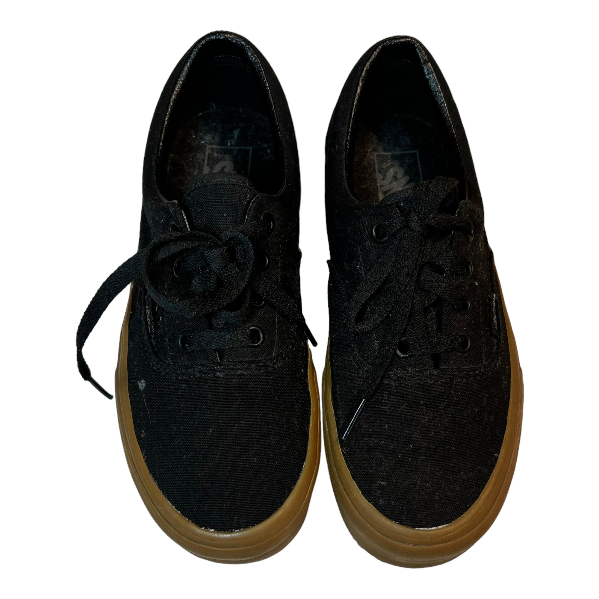 Black/ Gum Vans, Size EUR 38
