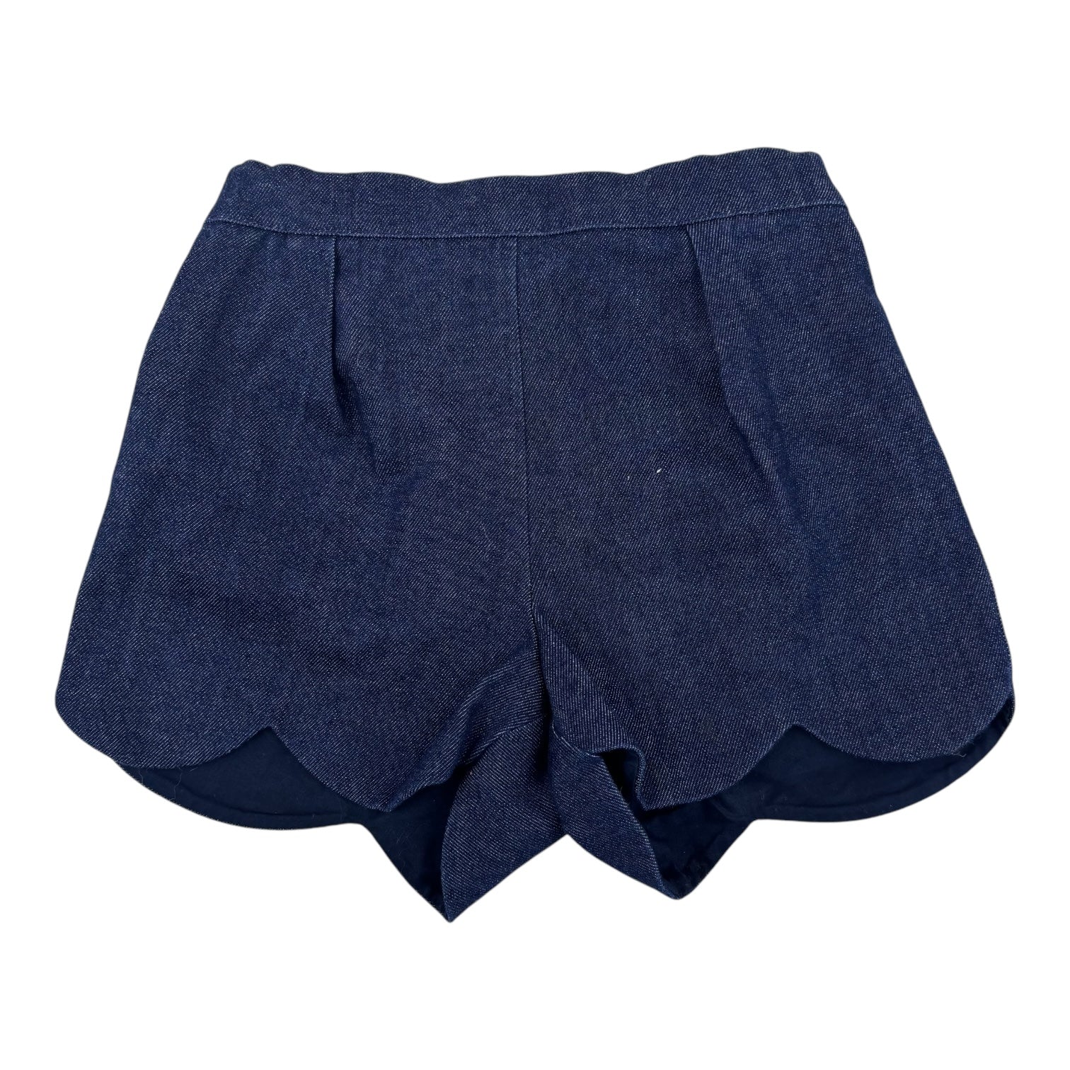Jacadi Paris Denim Scollop Shorts, Size 3
