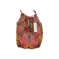 Milla by Camilla Pink Patterned Romper, Size 0