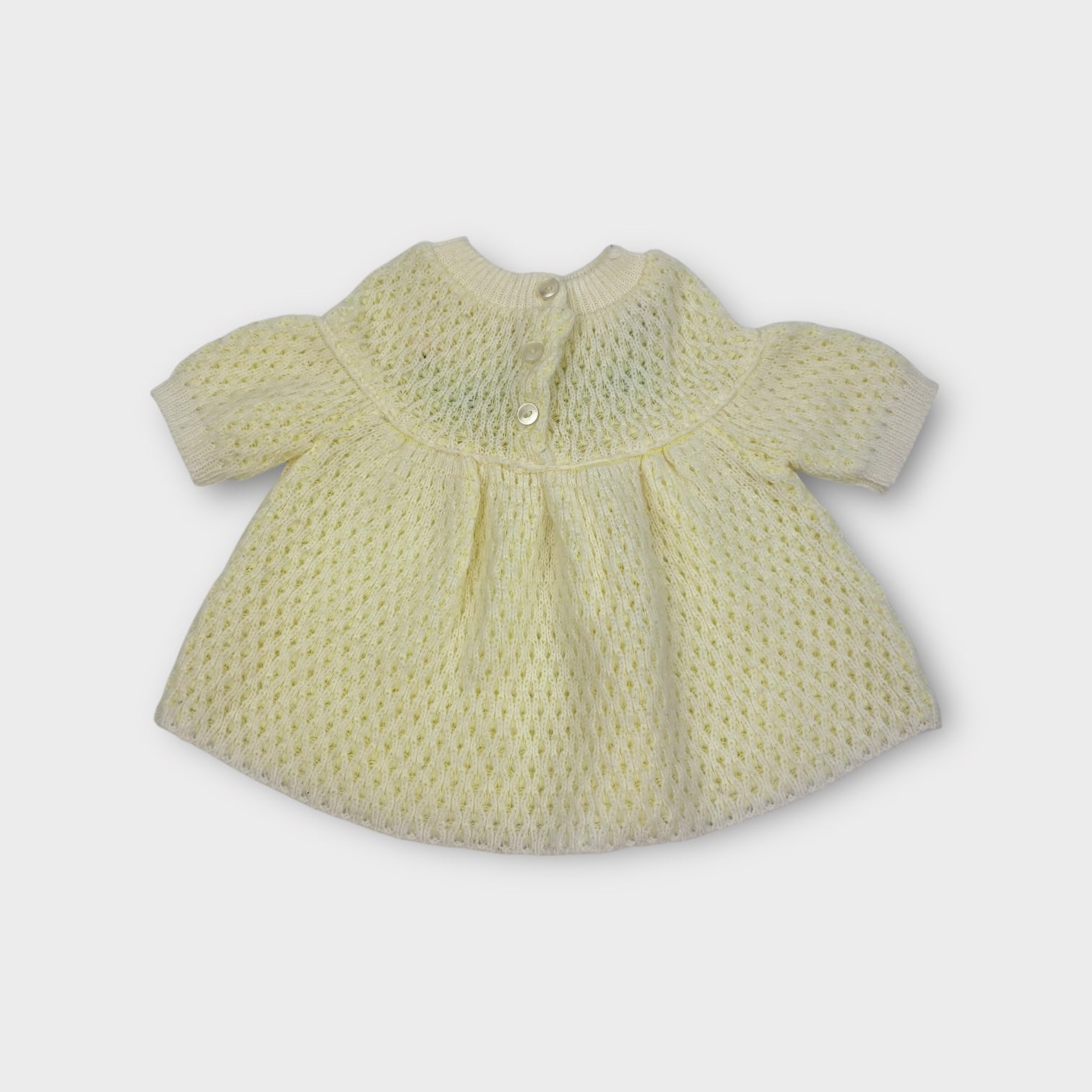 Vintage Crochet Matching Set, Size 0