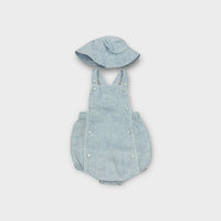 Ralph Lauren Linen Romper Set, Size 00