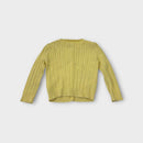 Polo Ralph Lauren Yellow Cardigan, Size 3