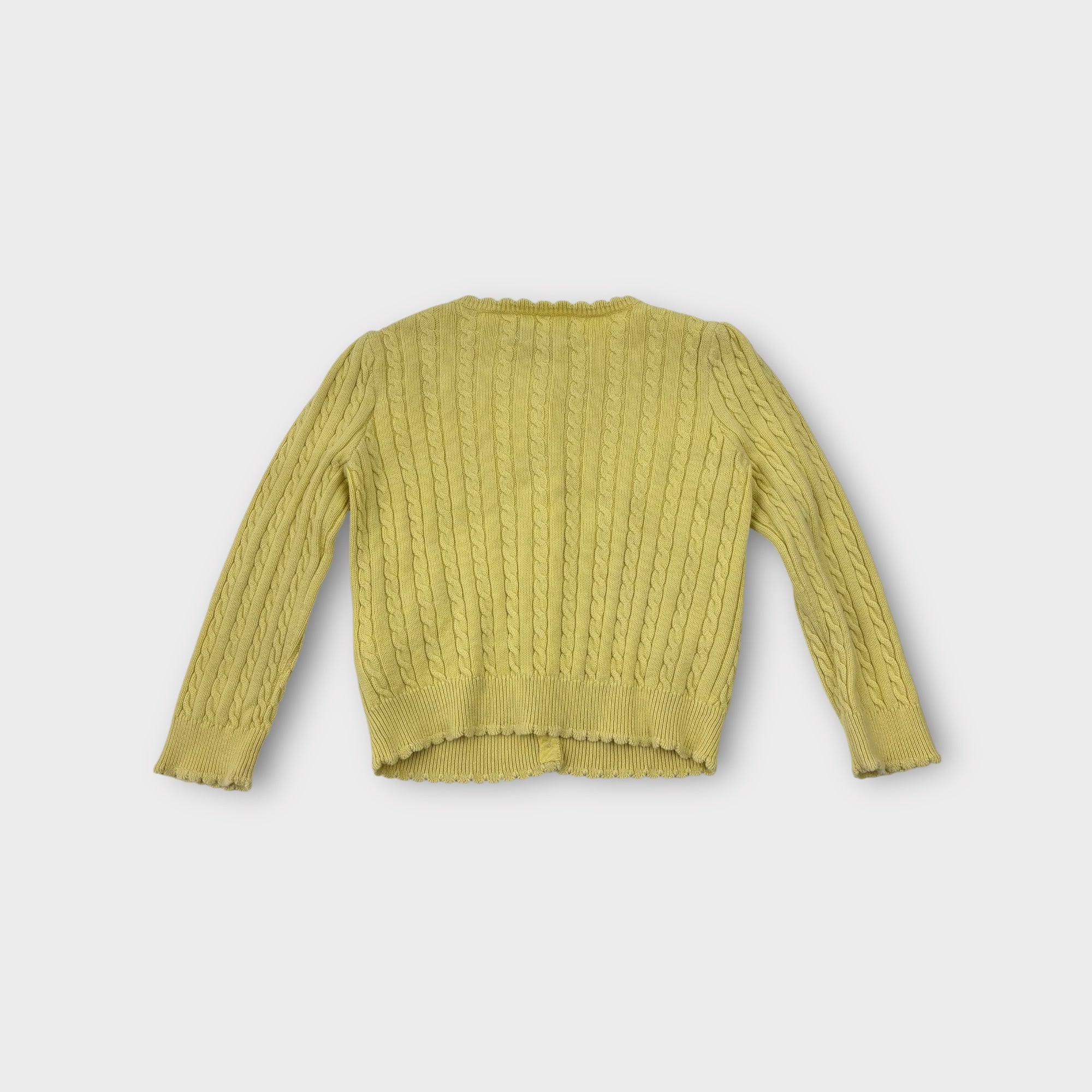 Polo Ralph Lauren Yellow Cardigan, Size 3