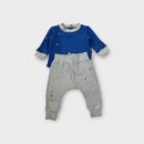 Halcyon Knits Speckled Waffle Set, Size 0