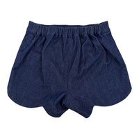 Jacadi Paris Denim Scollop Shorts, Size 3