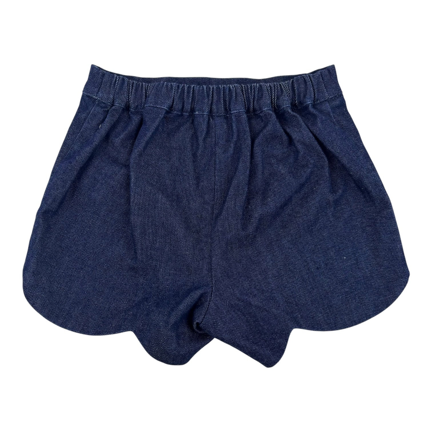 Jacadi Paris Denim Scollop Shorts, Size 3