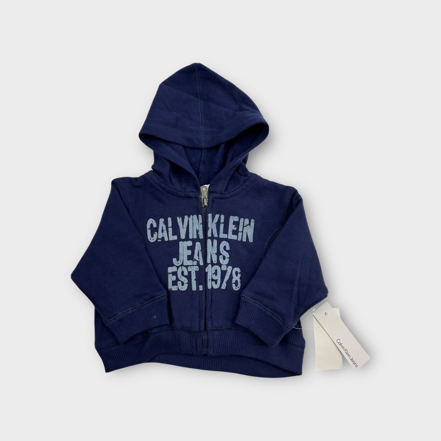 Calvin Klein Navy Tracksuit Set, Size 00